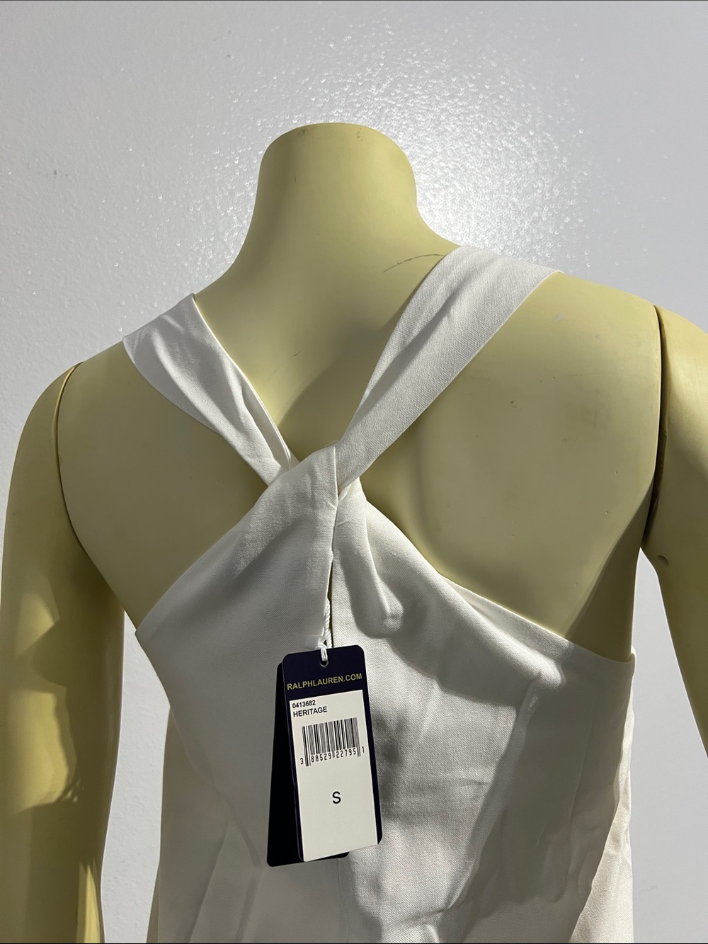 Polo by Ralph Lauren White Sleeveless Maxi Sundress - Picture 5 of 5